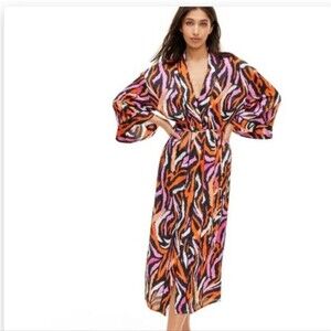 Diane Von Furstenberg Target Collab Boho Bohemian DVF KIMONO with belt